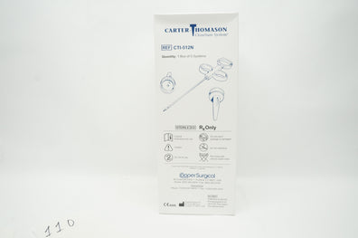 CooperSurgical CTI-512N Puncture Closure Device Carter-Thomason CloseSure-Boxof5